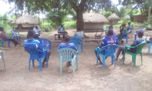 Across section of the people at the meeting