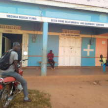 The buildingof Siddonia medical Clinic