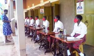 Students professionally dressing in classroom