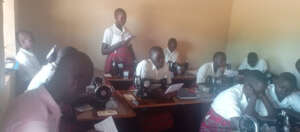 one of the students takes over