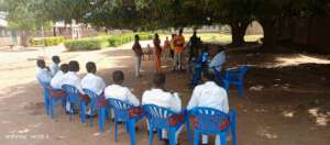 Students undergoing the training of uncertainties