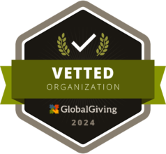 A badge that proves the organization is vetted