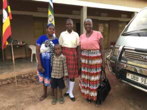 Visiting family of one of the students