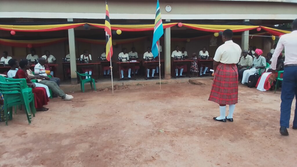 The beneficiaries enjoy the program developed
