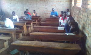 Pupils doing weekly Test