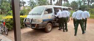 Male-Youth Drove each other home with project car