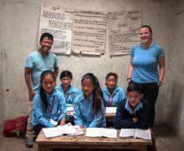 children in classroom