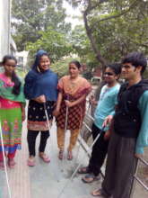 Visually impaired students