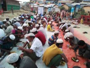 Distribution of Relief goods and cash
