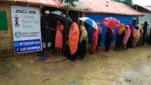 Distribution of Relief goods