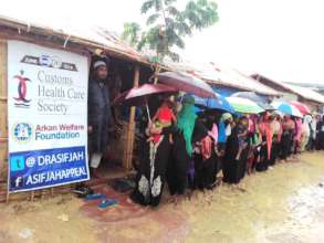 Relief Goods Distribution among Refugees