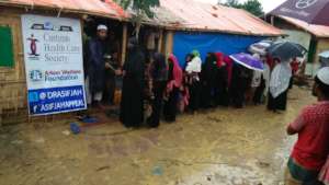 Cash Distribution among Refugees