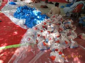 RELIEF GOODS FOR RHONGYA MUSLIMS