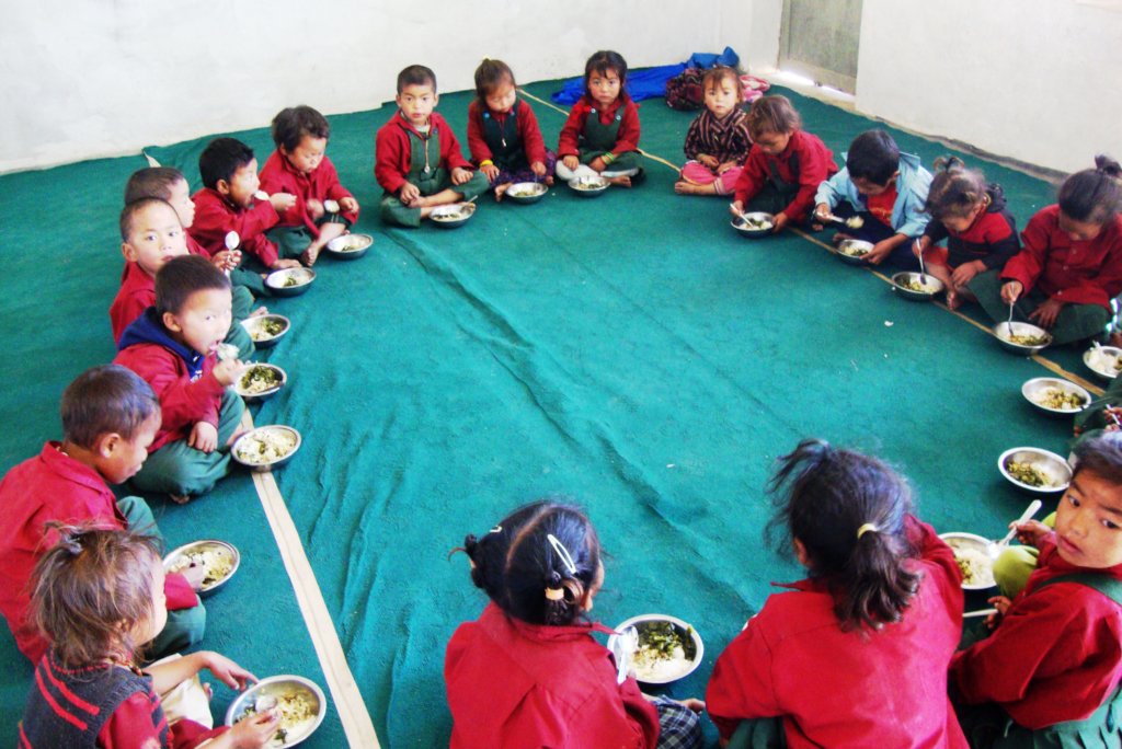 Daily Lunches for Underweight Children in Nepal