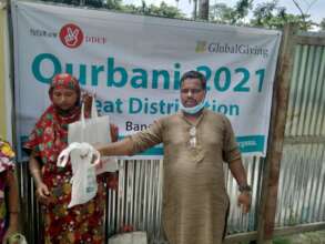 Qurbani for 300 poor families in Bangladesh