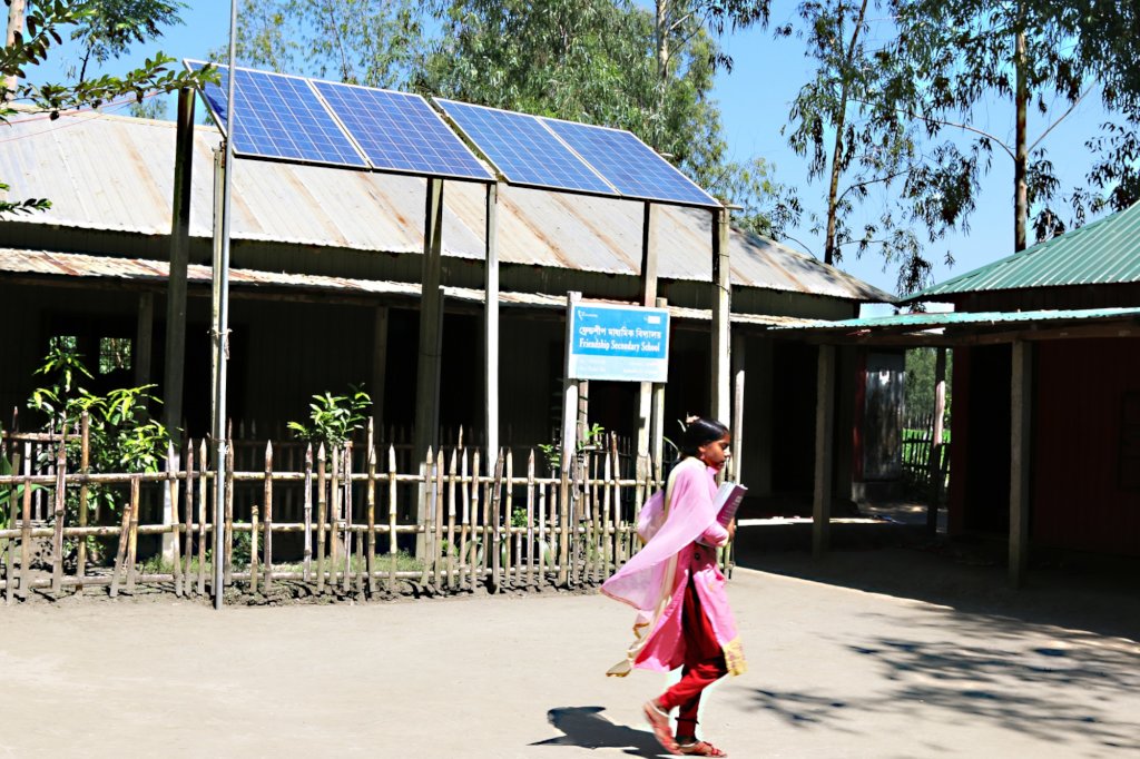 Friendship's ICT-Aided Education for Unreachable