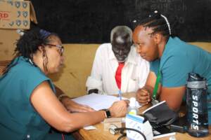 A MedTreks nurse during an outreach event.