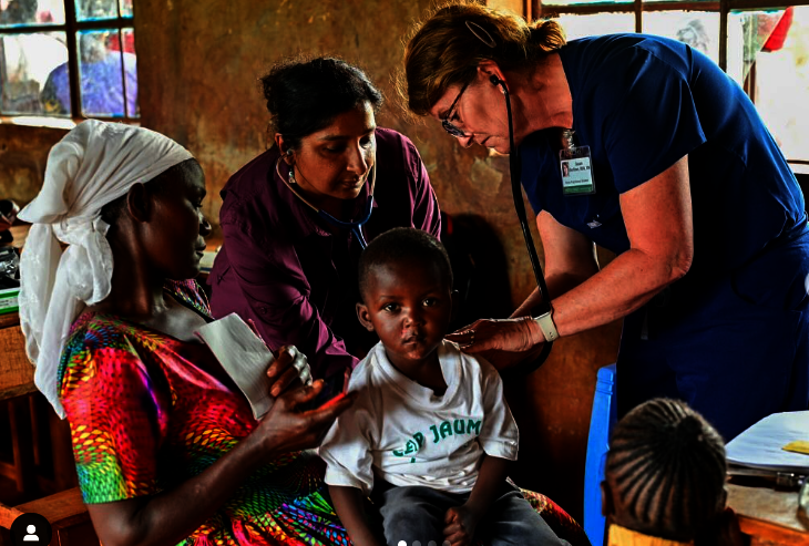 Nurses in the field
