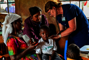 Nurses in the field