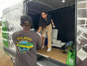 Providing nutritional aid to community residents