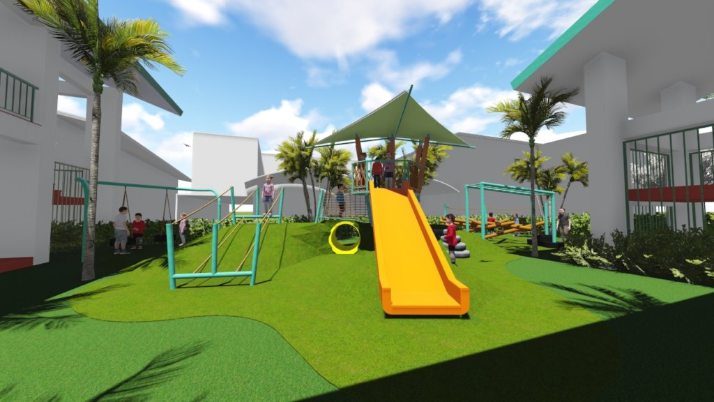 Outdoor Playground for Grade School Students