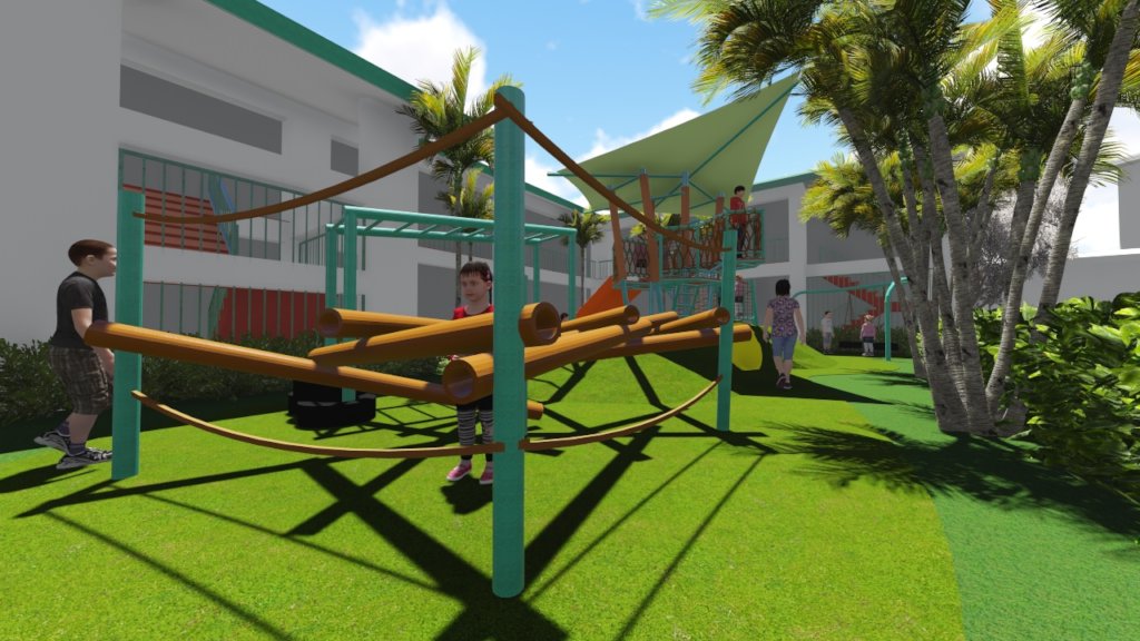 Outdoor Playground for Grade School Students