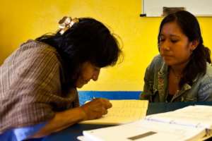 Determination - Learning to Read and Write