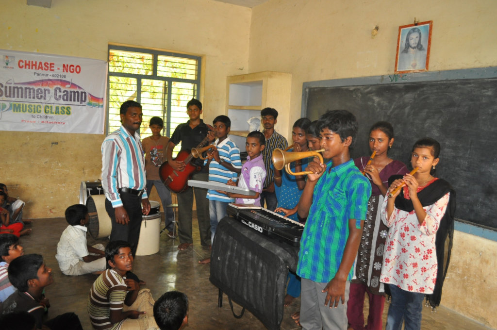 Summer vacation camp to stop child labor