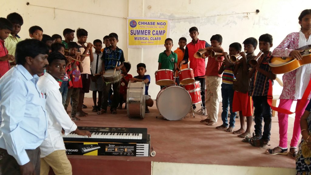 Summer vacation camp to stop child labor