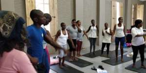 TRE community facilitators in training