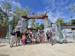 All Tamar Kids and women at the Outing