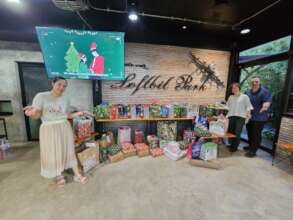 Gifts are ready for distribution!