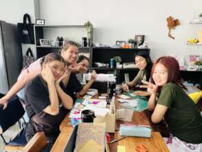 Hanging out together!