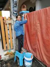 Painting one of the Houses