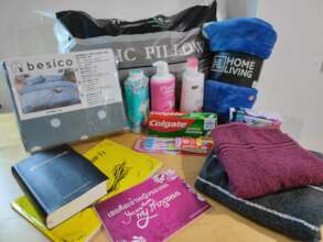 Welcome Pack that our new women received