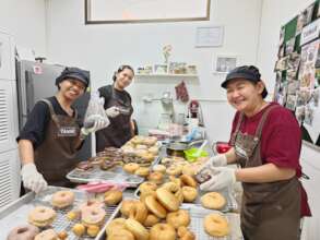 Learning how to bake donuts