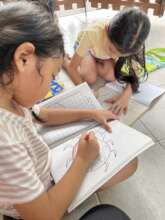 Home activity during school holiday