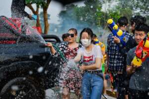 Songkran Water Fight