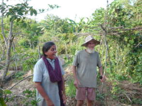 Deepika and Bernard in their amazing land!
