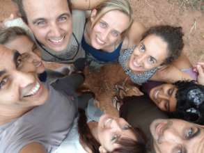 The international team building a new community