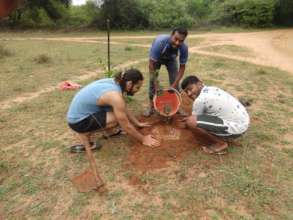 ongoing land regeneration in small mobile teams