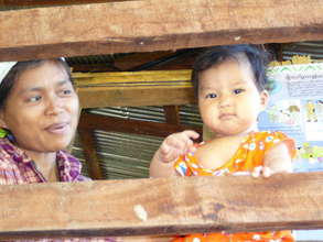 Burmese villagers