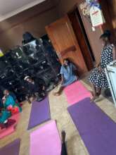 during our exercise classes