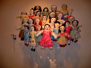 Exhibit at Museo de Textil  in Oaxaca