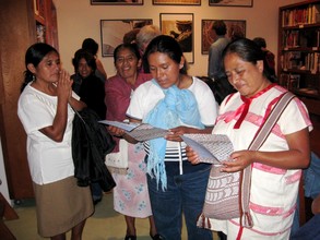 Exhibit at Museo de Textil  in Oaxaca
