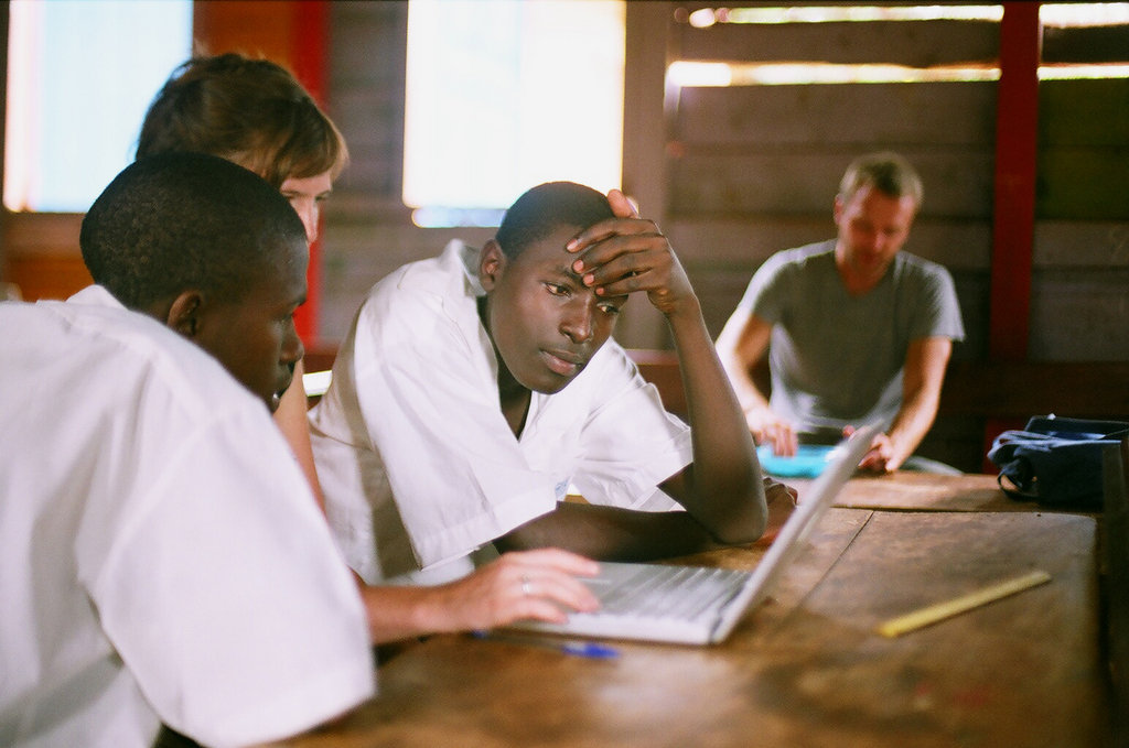 Internet Cafe in Lyantonde, Uganda