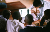 Internet Cafe in Lyantonde, Uganda