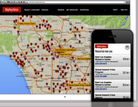 MapYourVoice Resource Map