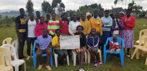 Newly trained AVP young Facilitators of AVP