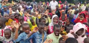 Children celebration on Christmas